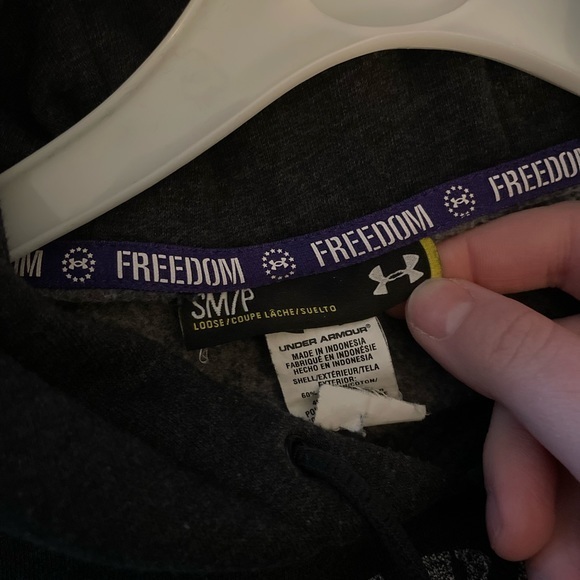 Under Armour - Wounded Warrior hoodie. Size small. - Picture 2 of 3